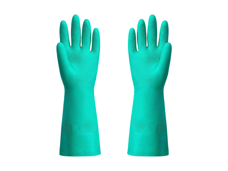 GUANTE NITRILO VERDE TIPO SOLVEX (7, 8, 9, 10) Image